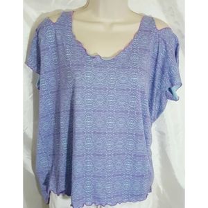 Under Armor Semi Fitted HeatGear Mint and Lavender